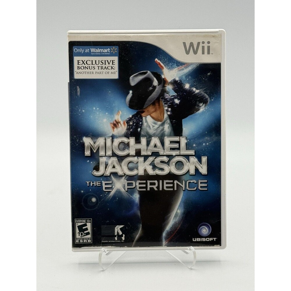 Michael Jackson: The Experience Nintendo Wii Game E10+ 2010 Ubisoft Music Dance